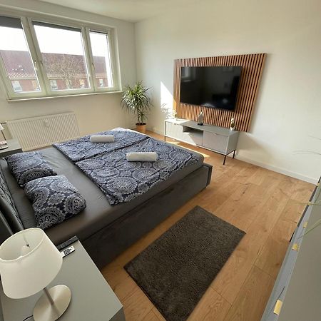Modernes Apartment/Naehe Zentrum Magdeburg Luaran gambar