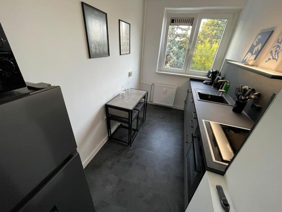 Modernes Apartment/Naehe Zentrum Magdeburg Luaran gambar