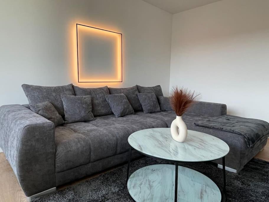 Modernes Apartment/Naehe Zentrum Magdeburg Luaran gambar