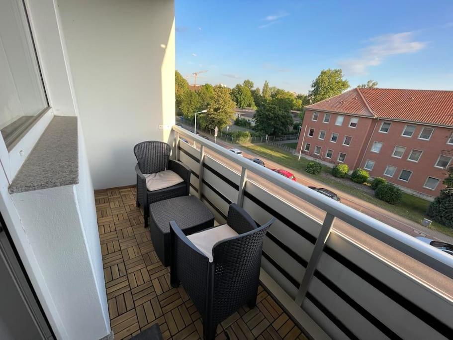 Modernes Apartment/Naehe Zentrum Magdeburg Luaran gambar